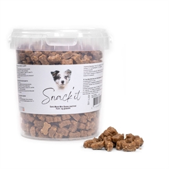Snack It Semi-Moist Mini Bones Korn & Glutenfri 500g AND